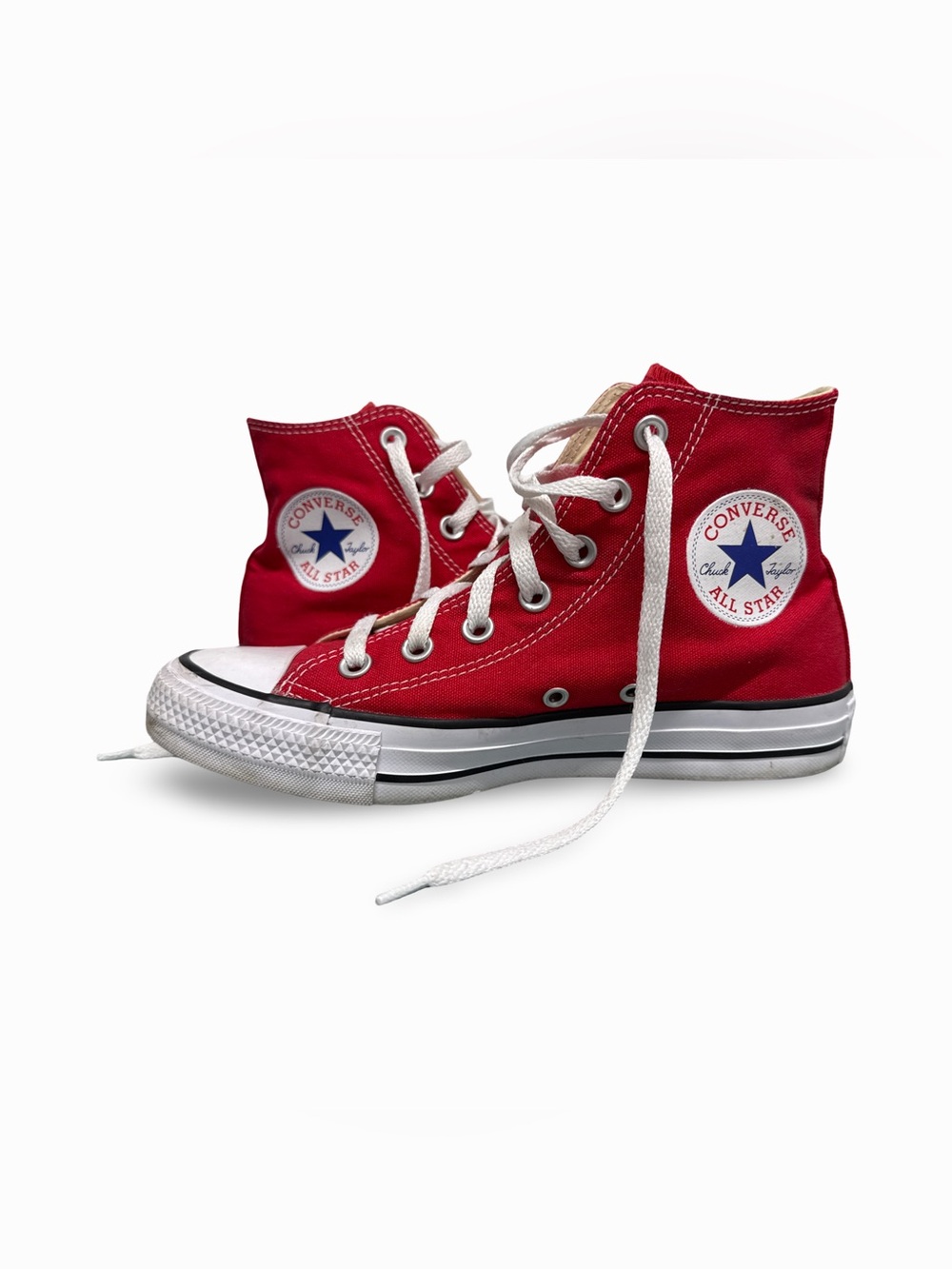 Converse Chuck Taylor All Star Hi High Top Shoes - Red Women’s 6.5